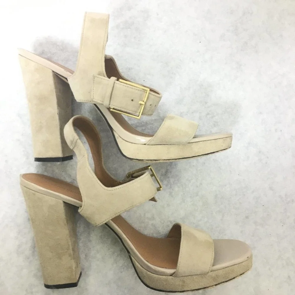 Calvin Klein Bette Women Open-Toe Pumps